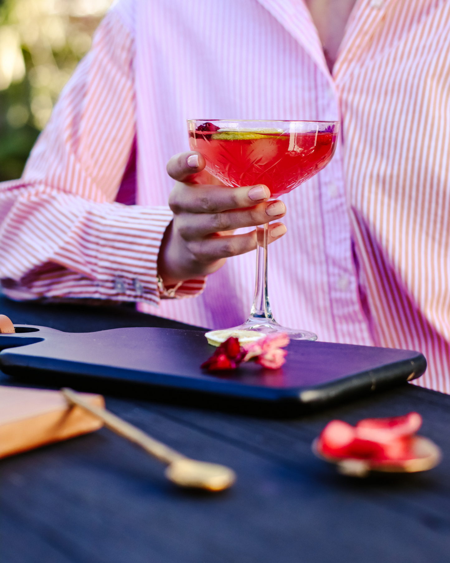 Daiquiri with Luscious Strawberries + Yuzu