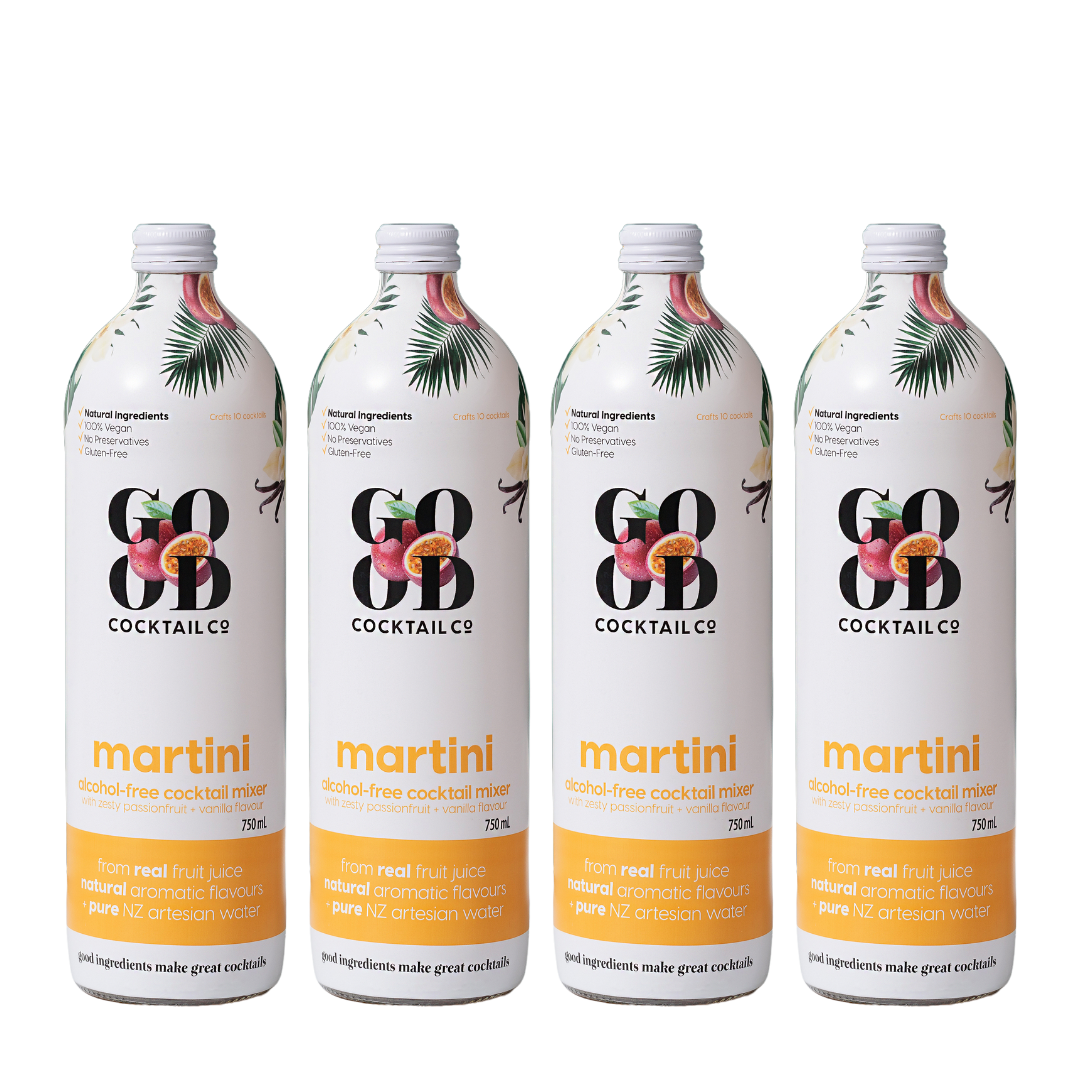 Martini with Passionfruit + Vanilla