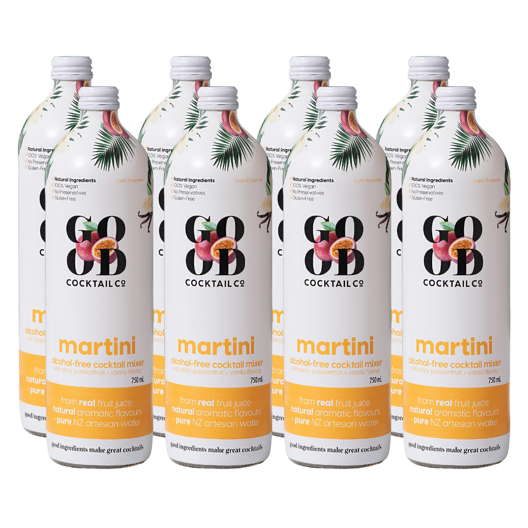 Martini with Passionfruit + Vanilla