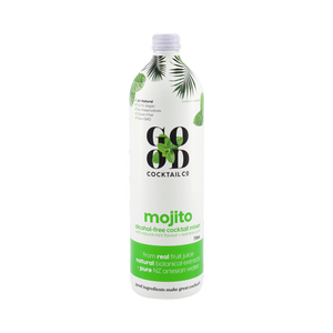 Mojito with real lime juice + natural mint flavour