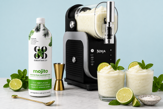 Frozen Coconut Mojito Slushie