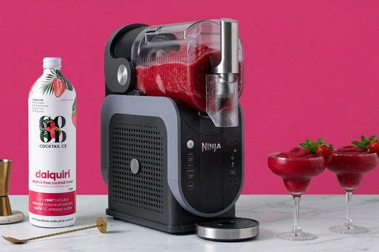 Frozen Non-Alcoholic Strawberry Daiquiri Slushie