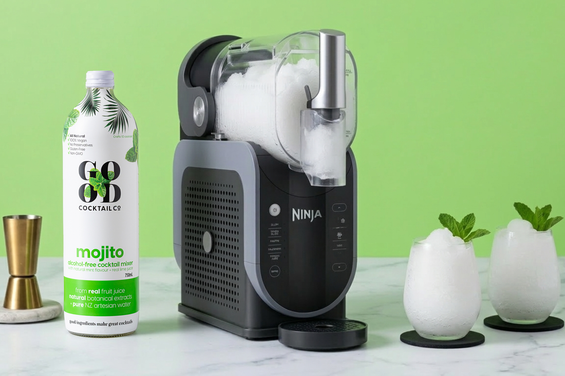 Frozen Non-Alcoholic Mojito Slushie