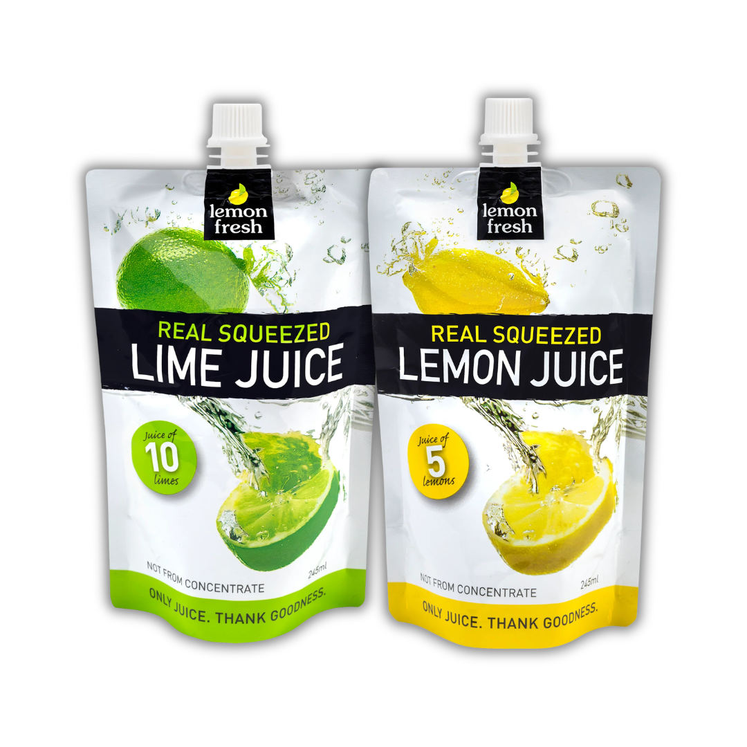 Mixed Citrus Lemon & Lime Juice 12-pack from Just Fresh Co