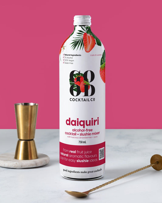 Good Cocktail Co Strawberry Daiquiri Cocktail & Slushie Mixer 750ml bottle – Strawberry & Yuzu