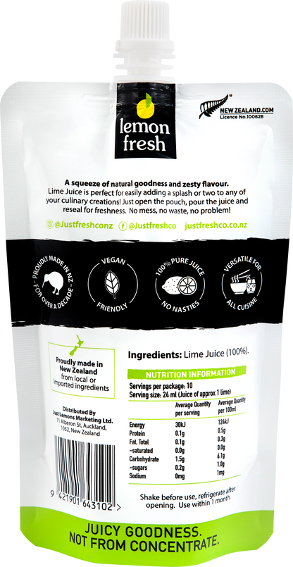 Mixed Citrus Lemon & Lime Juice 12-pack from Just Fresh Co