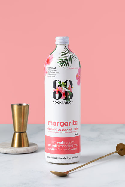 Margarita cocktail mixer bottle 