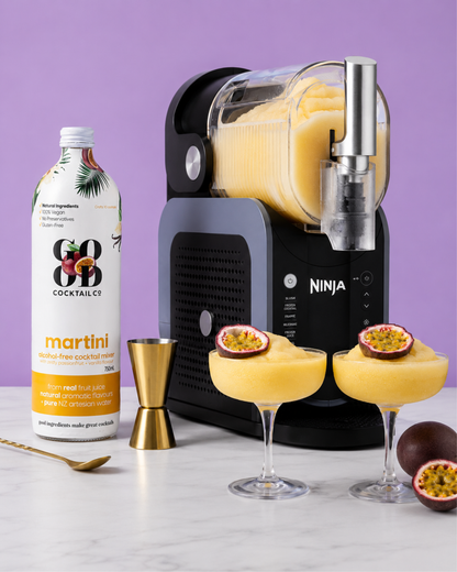 Martini with Passionfruit + Vanilla