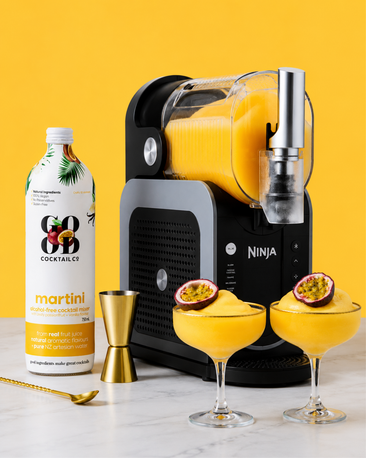 Your favourite martini, with a frozen twist.