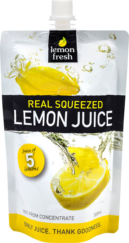 Mixed Citrus Lemon & Lime Juice 12-pack from Just Fresh Co