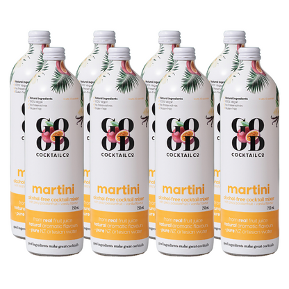 Martini with Passionfruit + Vanilla