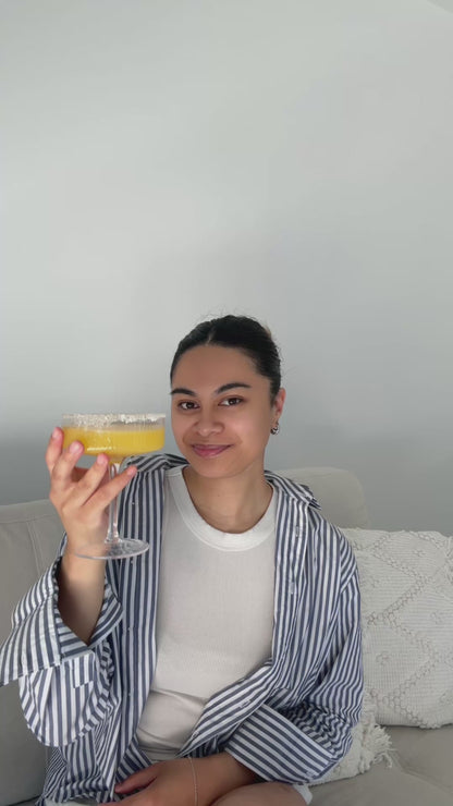 Martini with Passionfruit + Vanilla