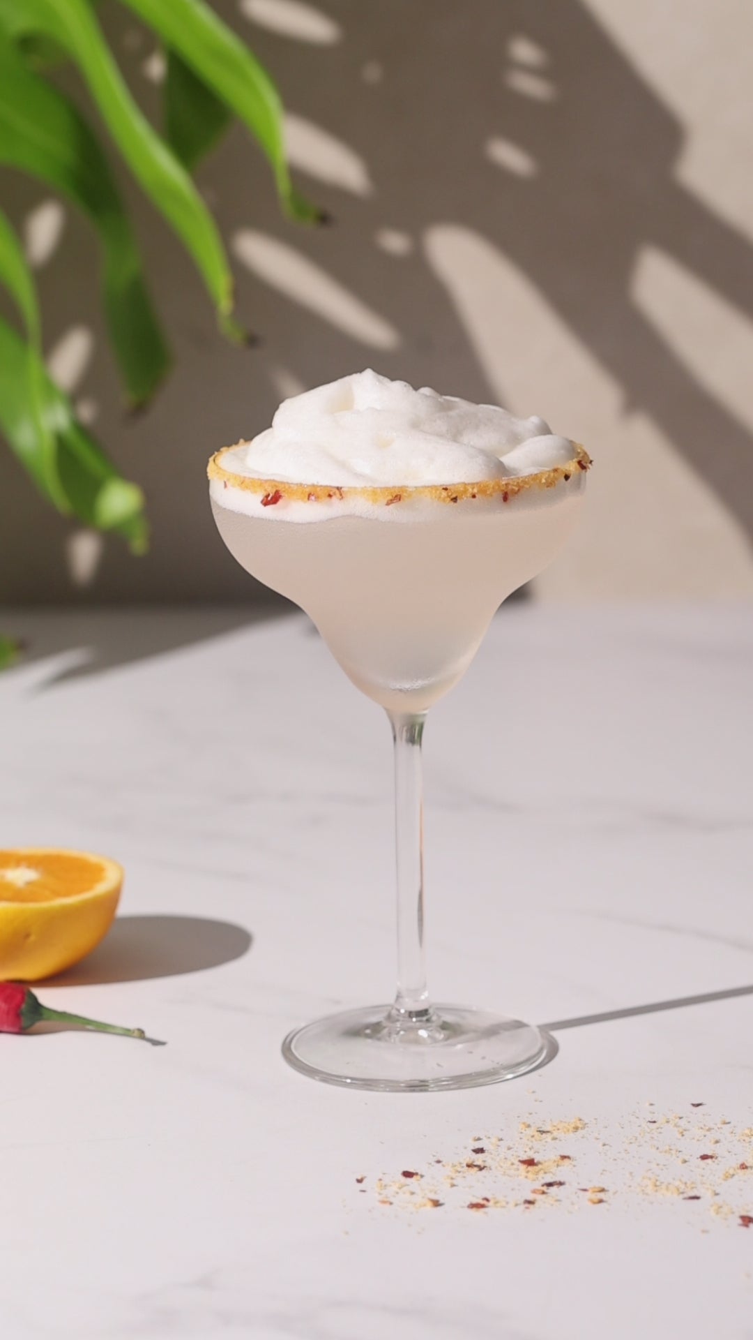 Load video: Video of man demonstrating how to mix a cosmopolitan cocktail using Good Cocktail Cosmo mixer