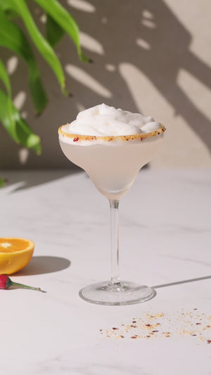 
            
                Load and play video in Gallery viewer, NEW Cocktail Garnishes: Chilli + Sweet Orange Margarita Salt
            
        