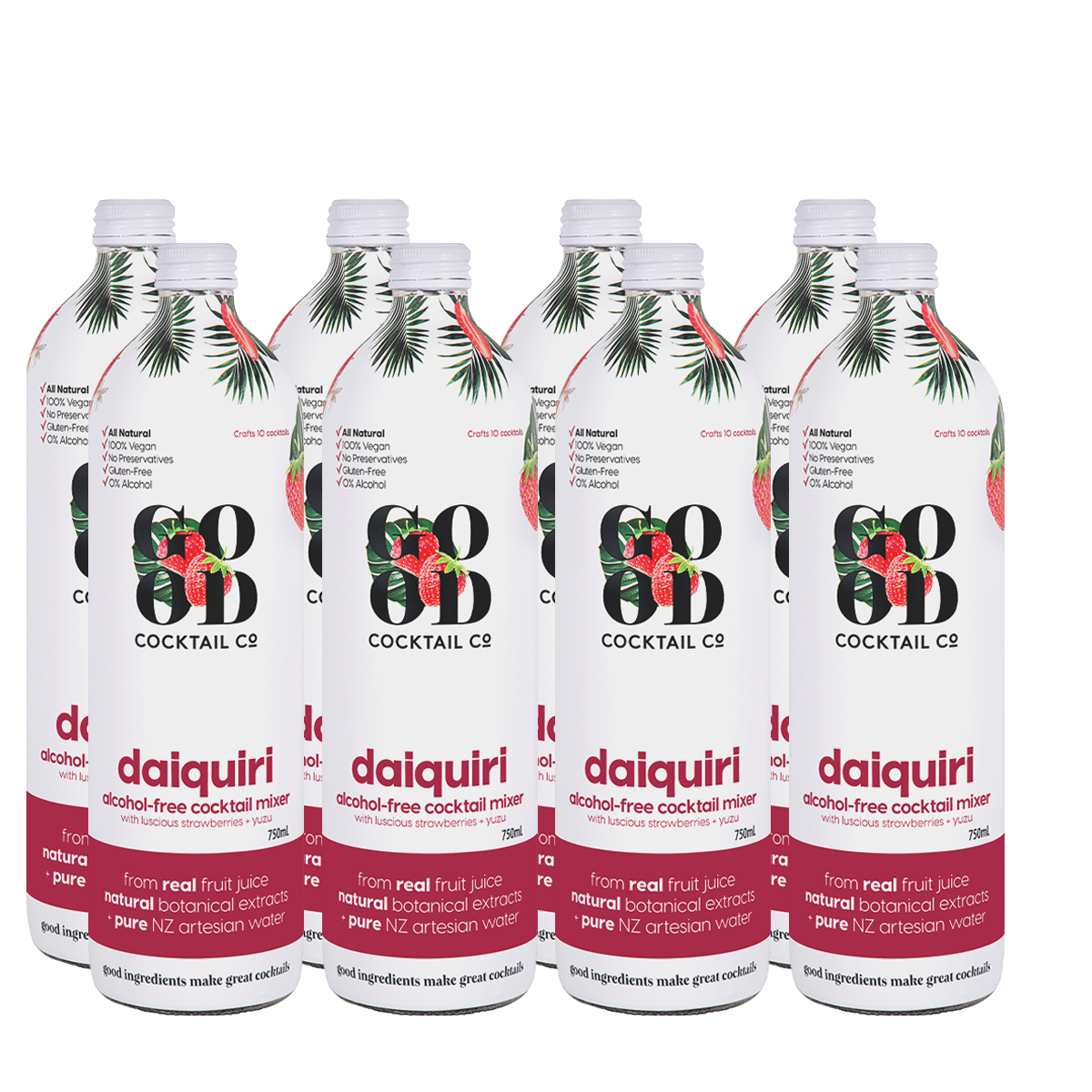 8 Daiquri cocktail mixers in bottle